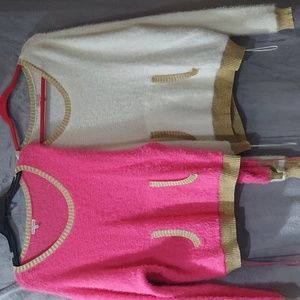 Juicy Couture (size XL) (1) white (1) hot pink